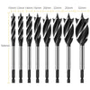 Wood Drill Bit Reaming Drill Wood Auger High-Carbon Steel Fast Cut Woodworking Drill Bit Set 8pcs 10mm,12mm,14mm,16mm,20mm,22mm,25mm,32mm