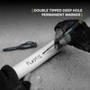 Deep Hole Construction Pencil with 6X Replacement Lead Pack and accompanying Site Holsters All-in-one Marking Kit