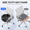 Seat Cushion for Office Chair, Memory Foam Car Seat Cushion & Office Chair Cushion, Ergonomic Coccyx Cushion for Sciatica, Tailbone, Back Pain