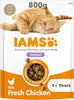 Hairball Complete Dry Cat Food for Adult and Senior Cats with Chicken 800 g