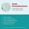 Wrinkle Microneedling Patches 17mg x 4 Patches - Results in 2 Weeks - Firm and Plump the Skin - Anti-Aging Skincare with Self Dissolving Micro Needles - Single Use