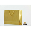 Large Gold Glossy Laminated Uk Carrier Bags