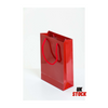 Small Red Glossy Laminated Uk Carrier Bags