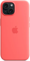 iPhone 15 Silicone Case with MagSafe - Guava ​​​​​​​