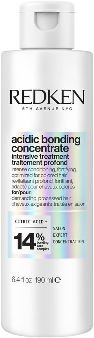 Acidic Bonding Concentrate Intensive Pre-Treatment, Repairs Broken Bonds, For Damaged Hair, Bonding Care, 190ml