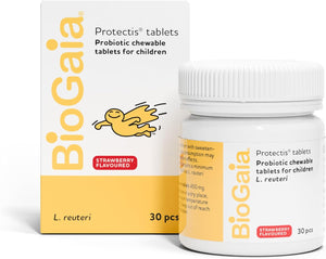 Protectis Protectis for Kids, Probiotics Chewables for Children,100 Million Live L.Reuteri, Probiotic Supplement for Kids’Gut Health and Comfort, for Digestive System Support