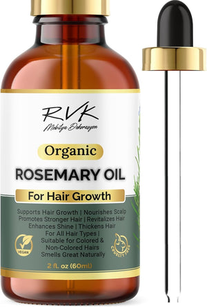 Rosemary Oil for Hair Growth: Fast Growing Hair-Oil, Hair Loss Treatment for Women&Men,Repair Damaged Hair,Enhances Hair Thickness,Boosts Shine&Hydration,for All Hair Types,60ml