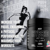 Hybrid Pre Workout 320g - Pre Workout Supplement by  - Pre Workout Powder Made in The UK (Rainbow Candy)