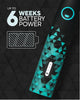 ® [Test Winner 2024*] Electric Sonic Toothbrush ECO Vibe 3 Black/Mint - Electric Toothbrush with 6 Week Power Battery Including 3 Brush Heads and SuperBlack Whitening Toothpaste