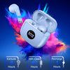 Wireless Earbuds, Bluetooth 5.3 Headphones in Ear with 4 ENC Noise Cancelling Mic, Bluetooth Earbuds 40H Playtime, HiFi Stereo Deep Bass Wireless Earphones, IP7 Waterproof, USB-C Fast Charge, Violet