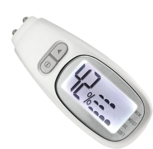 Skin Care Tester - Facial Hydration Corneometer with LCD Display | Facial Skin Water Oil Detector Pen for Monitoring Skin Health and Beauty Needs