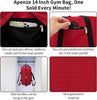 Small Duffle Bag 14 inch Carry On Mini Duffel Bag Lightweight for Travel Gym Sport-Red