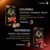 L’OR Origins Espresso Aluminum Coffee Pods Variety Bundle X10 (Pack of 10, Total 100 Capsules)