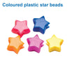 AR290 Star Beads (Pack of 400) for Kids Jewellery to Make & Decorate Arts & Crafts Supplies