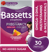 Pregnancy Omega-3 DHA Multivitamins & Multiminerals Strawberry & Orange Flavour 30 Gummy Pastilles