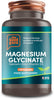 Magnesium Glycinate + Calcium + Zinc + Vitamin D3 1000iu Capsule Supplement - 300mg Magnesium | 120 Capsule for Ultimate Bone and Joint Health Complex