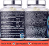 Marine Collagen Type 1&3 1000mg, Hyaluronic Acid 200mg/serving; Vitamin C, Zinc, Copper for Immune System; E, B2, Iodine. Hydrolyzed Peptides Supplement. Skin, Hair, Nails & Bones Support. 1 Bottle.