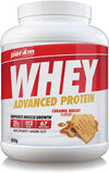 Protein Whey Powder | 67 Servings of High Protein Shake with Amino Acids | for Optimal Nutrition When Training | Low Sugar Gym Supplements (Caramel Biscuit, 2010g)