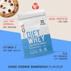 Diet Whey Chocolate Cookie Sandwich, Low Calorie Protein Powder for Weight Management and Muscle Recovery, 800 g