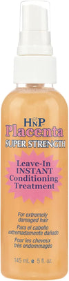 Placenta Super Strength Leave-In Instant Conditioning Treatment, 5 oz