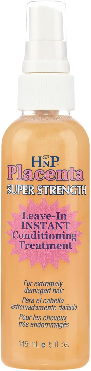 Placenta Super Strength Leave-In Instant Conditioning Treatment, 5 oz