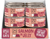 Natural Wet Cat Food, Salmon in Jelly 18x 80g