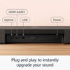 Introducing  Fire TV Soundbar Plus, 3.1 channel, all-in-one design, Dolby Atmos, DTS:X, clear dialogue, 2024 release