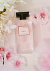 Floret Polly EDT, peach and mandarin top notes with jasmine and honeysuckle base notes, glass bottle, Polly fragrance, 100ml