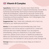 Vitamin B Complex High Strength 150mg | 365 Vegan Tablets (1 Year Supply) | B Complex for Immune System, Tiredness & Fatigue (EFSA) | All 8 B Vitamins B1-B2-B3-B5-B6-B9-B12-B7 (Biotin) & Vitamin C