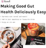 Complete Gut - Belgian Chocolate - 4 in 1 Gut Health Powder with Diverse Fibres - 450g/30 Servings - Vegan Friendly - Gluten Free - Live Cultures for Gut Health - Delicious & Effective