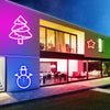 5M Neon LED Rope Lights, Waterproof LED Lights for Bedroom Flexible LED Light Strip with Remote and APP Control, RGB Lighting Strip for Indoors Outdoors Bedroom Room Home Decor