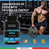 ® L-Arginine 360 Capsules - 4500 mg High Dosage - Caps with Pure L-Arginine HCL Powder - Natural Food Supplement - No Additives, Vegan and Gluten Free - Ideal for Athletes - Italian Quality