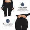 Women Yoga Leggings Seamless High Waisted Tummy Control Yoga Pants for Gym Running Workout