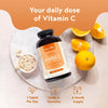 Vitamin C 1000mg | 180 Vegan VIT C Tablets [6 Month Supply] | High Strength Ascorbic Acid | with Added Bioflavonoids & Rosehip | for Normal Immune System |