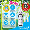 WildOnes Kids Electric Rechargeable Toothbrush Penguin, 1 Handle, 3 Brush Head, USB Charging Cable, for Ages 0-10 (Penguin)