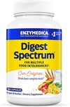 - Digest Spectrum (120 Capsules) | Food Intolerance Digestive Enzyme Supplement | Digestive Enzyme Blend for Food Intolerances, Nutrient Supplement, Gut Health Supplement, Vegan, Dairy Free