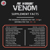 Pre Workout Venom 'Sour Gummy' - Pump Pre Workout Supplement by  - Elite Level Pre Workout Supplement - Pre Workout Powder Made in The UK - Available in Sour Gummy