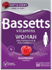 Woman Multivitamins & Multiminerals Raspberry Flavour 30 Gummy Pastilles