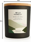 Wild Forest - Organic & Vegan, Luxury Scented Candles. Hand Poured in Loch Lomond, Scotland (+7 Scent Options)