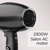 Platinum Diamond 2300W Professional AC Motor hairdryer, ultra-fast drying, Ionic, Diffuser