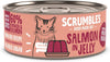 Natural Wet Cat Food, Salmon in Jelly 18x 80g