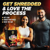 Advanced Keto Shred - 60 High Strength Cutting and Shredding Capsules - Reduce Cravings, Get Shredded and Boost Energy - Vegan Friendly - Gluten Free - Non GMO -