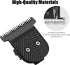 Stainless Steel T-Blade Compatible with MANSCAPED The Beard Hedger, for Precision Facial Hair Trimming (1 Count)