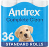 Classic Clean Toilet Rolls - 36 Toilet Roll Pack - Bulk Buy Toilet Rolls - Unbeatable Clean Toilet Rolls with Unique 3D Wave