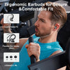 Wireless Earbuds, Bluetooth 5.3 Headphones with ENC Noise Canceling Mic, 3D Stereo Wireless Earphones, 48H LED Display Ear buds with Earhooks, IPX7 Waterproof for Sport/Running/Gym/Black