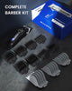 Hair Clippers for Men - Cordless Professional Barber Clipper Hair Cutting Kit with 11 Guide Combs for Haircut, Trimming & Grooming (Black)