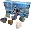 Crystal Libra Gifts-Zodiac Signs Stones to Complement The Birthstones-Natural Healing Crystals with Horoscope Box Set