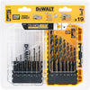 19PC HSS Black and Gold Drill Set