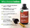 Natural Dual-Form Iodine : 100% Free and Unbound Iodine/Iodide Supplement. 675mcg (30ml) for Energy, Mood & Metabolism. Made in The UK.