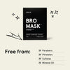 BRO MASK Korean Face Mask for Men: 2 Pc. Hydrating Anti Aging Sheet Masks with Vitamin C, Vitamin E, Hyaluronic Acid, Hydrolyzed Collagen for Moisturizing & Anti-aging Skin Care by  (4 Pack)